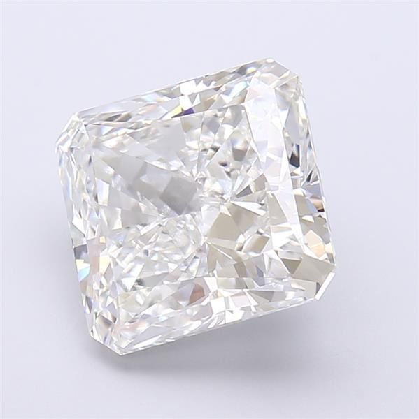 6.01ct E VVS2 Rare Carat Ideal Cut Radiant Lab Grown Diamond