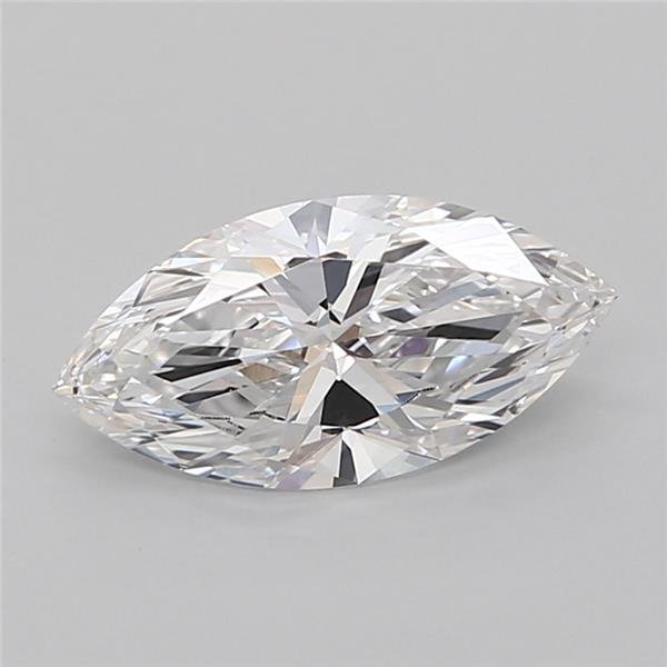 3.05ct E VVS2 Rare Carat Ideal Cut Marquise Lab Grown Diamond