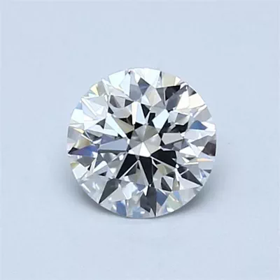 0.63ct E VVS2 Rare Carat Ideal Cut Round Diamond