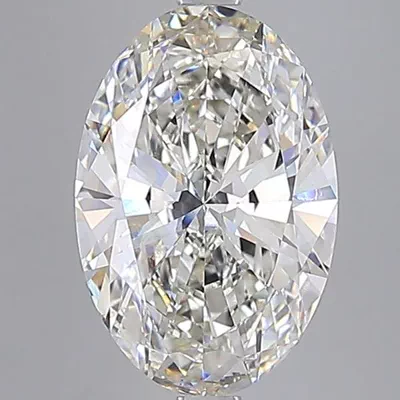 10.02ct H VS1 Very Good Cut Oval Lab Grown Diamond