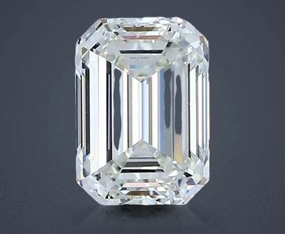 1.30ct J VVS2 Rare Carat Ideal Cut Emerald Diamond