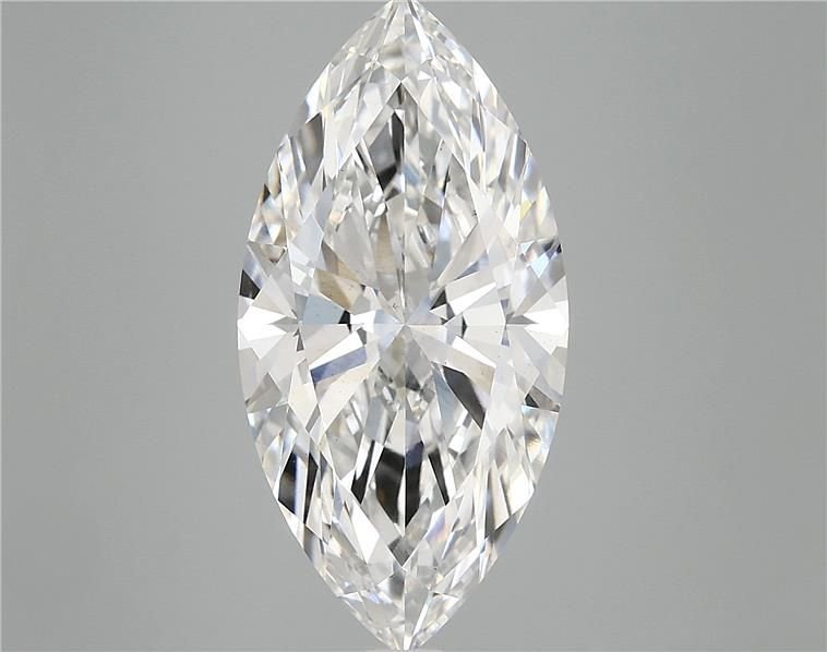 5.08ct E VS2 Rare Carat Ideal Cut Marquise Lab Grown Diamond