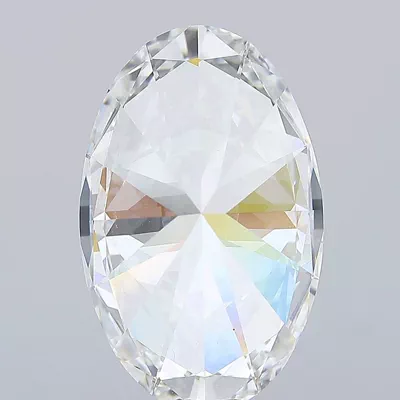 14.07ct F VVS2 Very Good Cut Oval Lab Grown Diamond