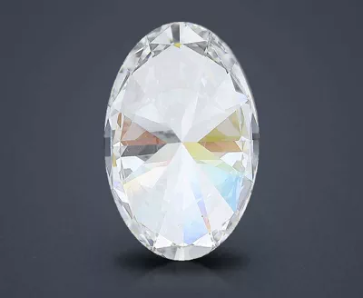 14.07ct F VVS2 Very Good Cut Oval Lab Grown Diamond