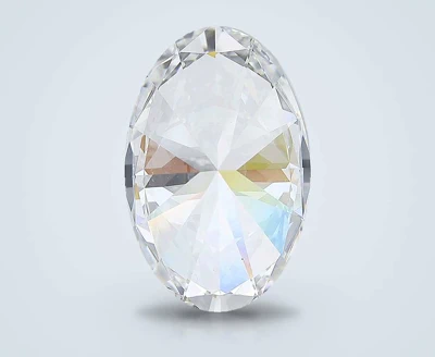 14.07ct F VVS2 Very Good Cut Oval Lab Grown Diamond