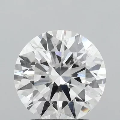 1.99ct E SI1 Rare Carat Ideal Cut Round Lab Grown Diamond