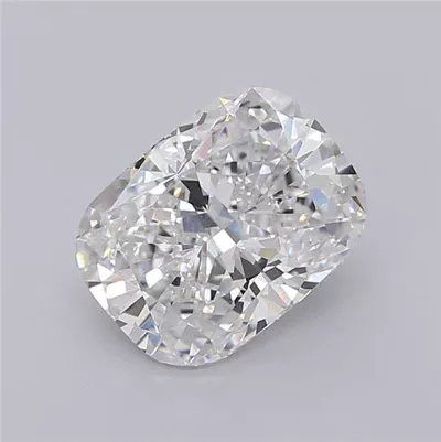 3.05ct E VVS2 Rare Carat Ideal Cut Cushion Lab Grown Diamond