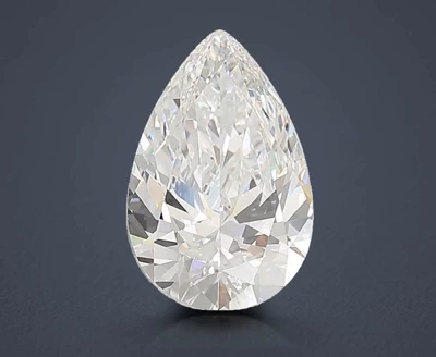 10.09ct F VS1 Rare Carat Ideal Cut Pear Lab Grown Diamond