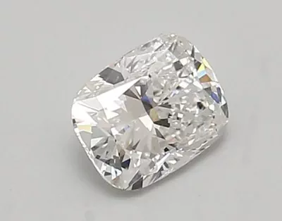0.91ct D VVS2 Very Good Cut Cushion Lab Grown Diamond