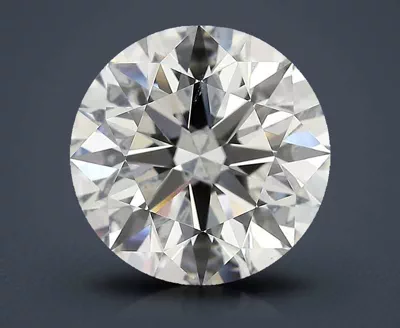 5.24ct I VS2 Rare Carat Ideal Cut Round Diamond