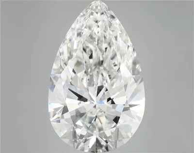 12.28ct F VS1 Rare Carat Ideal Cut Pear Lab Grown Diamond