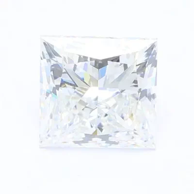 1.52ct D VVS2 Rare Carat Ideal Cut Princess Lab Grown Diamond