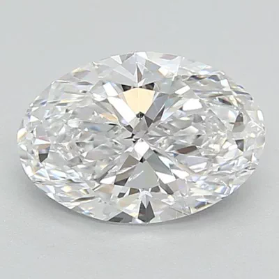 1.00ct D SI1 Rare Carat Ideal Cut Oval Lab Grown Diamond
