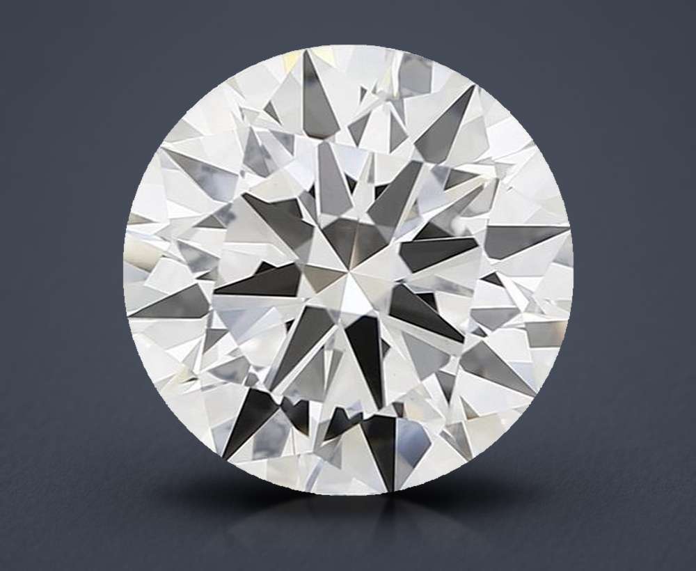 7.02ct H VVS1 Rare Carat Ideal Cut Round Lab Grown Diamond