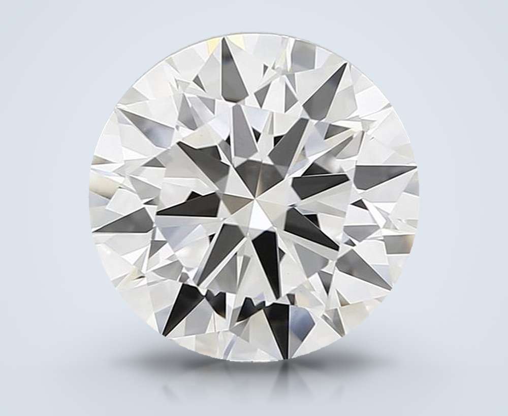 7.02ct H VVS1 Rare Carat Ideal Cut Round Lab Grown Diamond