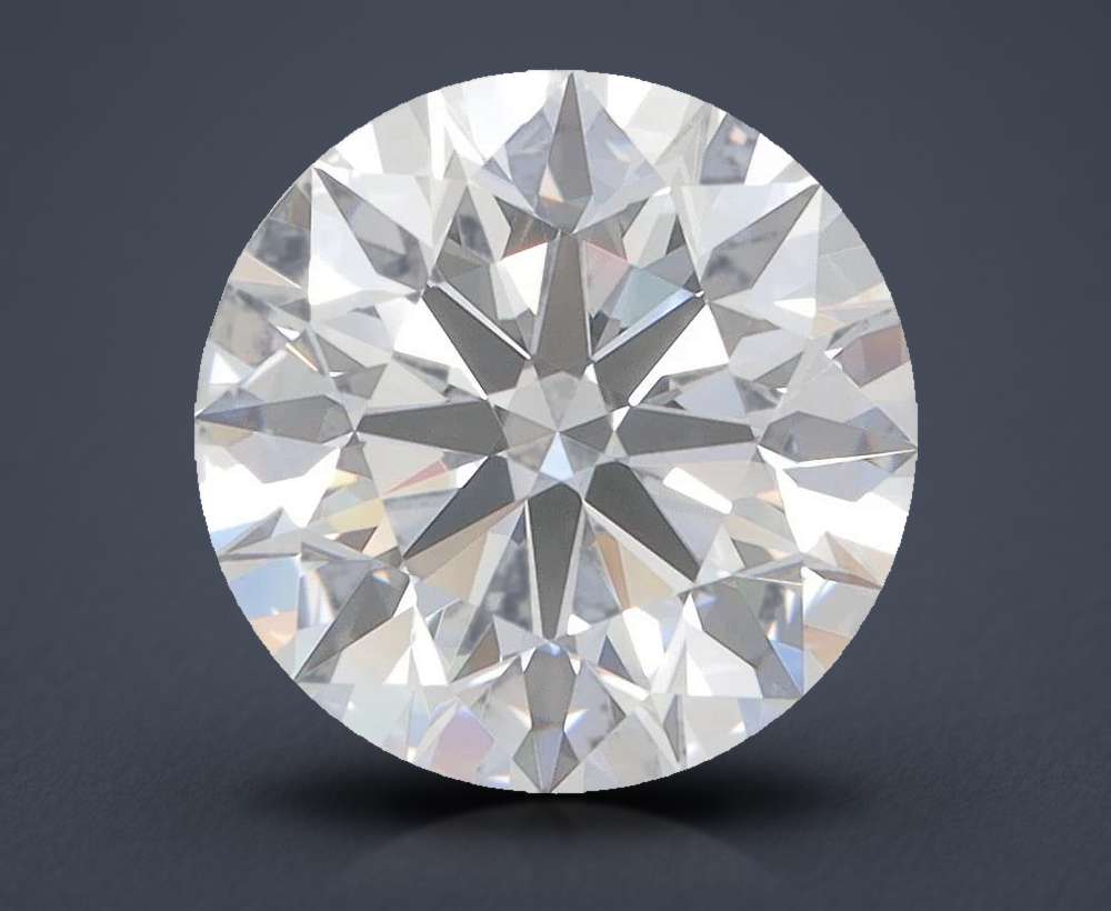 2.94ct D VVS1 Rare Carat Ideal Cut Round Lab Grown Diamond