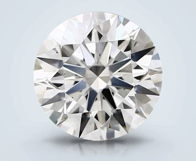 4.81ct G VS2 Rare Carat Ideal Cut Round Lab Grown Diamond