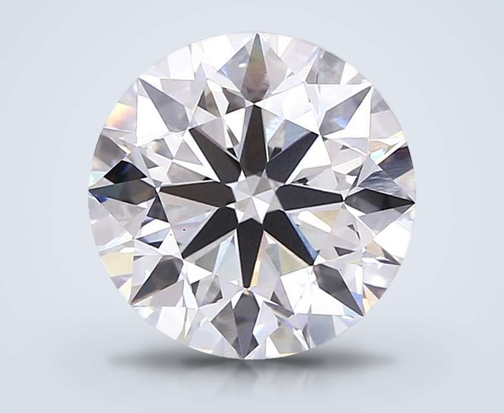 8.57ct F VS1 Ideal Cut Round Lab Grown Diamond