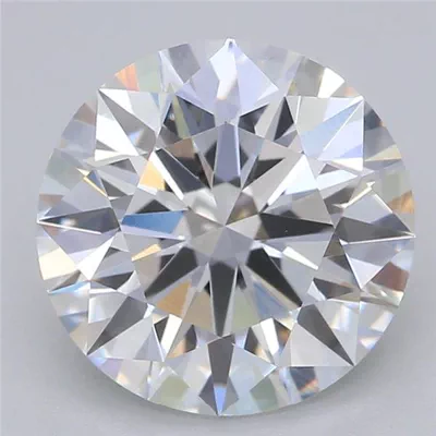 2.05ct D VVS2 Rare Carat Ideal Cut Round Lab Grown Diamond