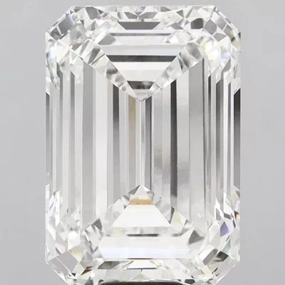 17.08ct G VVS2 Rare Carat Ideal Cut Emerald Lab Grown Diamond