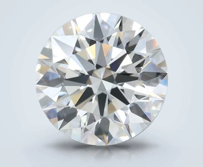 4.15ct D FL Rare Carat Ideal Cut Round Lab Grown Diamond