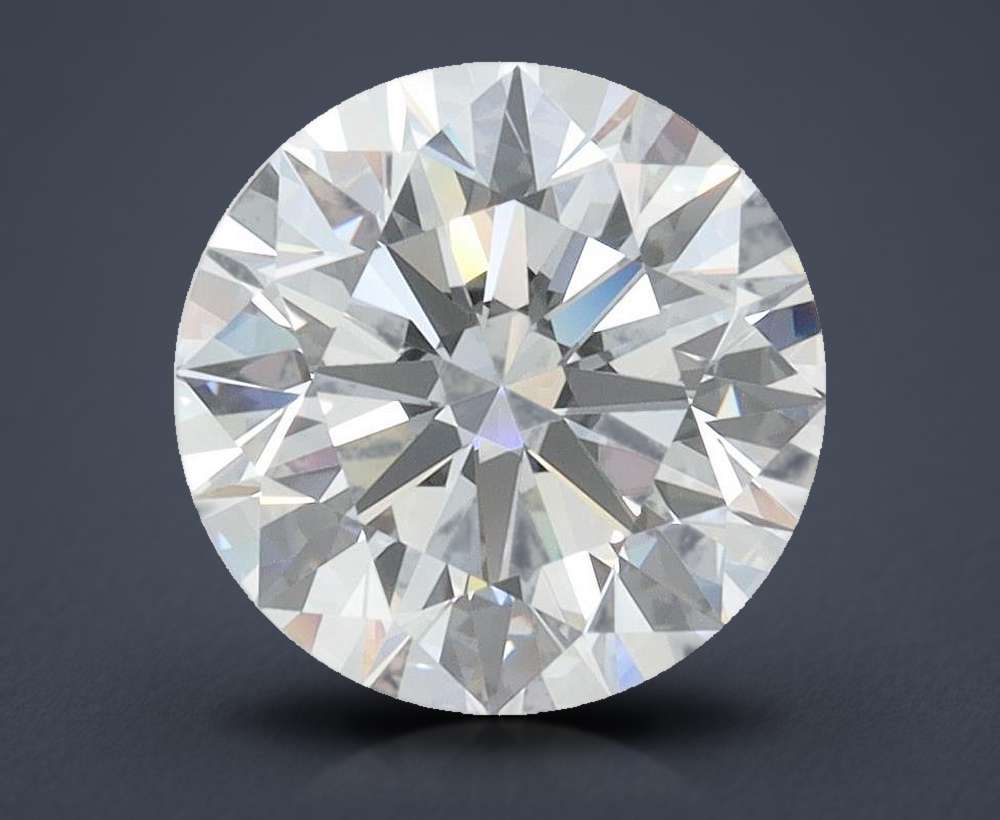 2.50ct D FL Rare Carat Ideal Cut Round Lab Grown Diamond