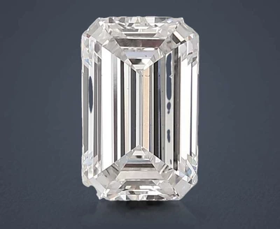 2.03ct F VS1 Rare Carat Ideal Cut Emerald Lab Grown Diamond
