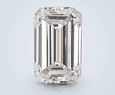 2.03ct F VS1 Rare Carat Ideal Cut Emerald Lab Grown Diamond