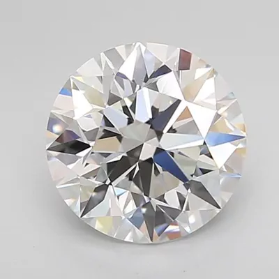 2.22ct E VVS2 Excellent Cut Round Lab Grown Diamond