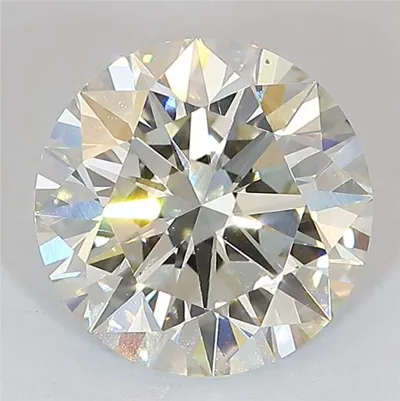 3.02ct J VS1 Rare Carat Ideal Cut Round Lab Grown Diamond