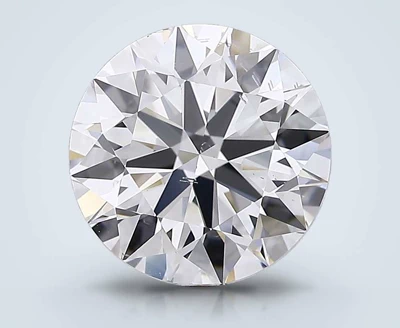2.65ct E SI1 Rare Carat Ideal Cut Round Lab Grown Diamond