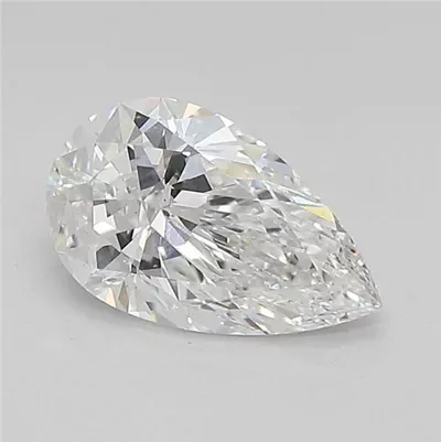 0.99ct D VS1 Rare Carat Ideal Cut Pear Lab Grown Diamond