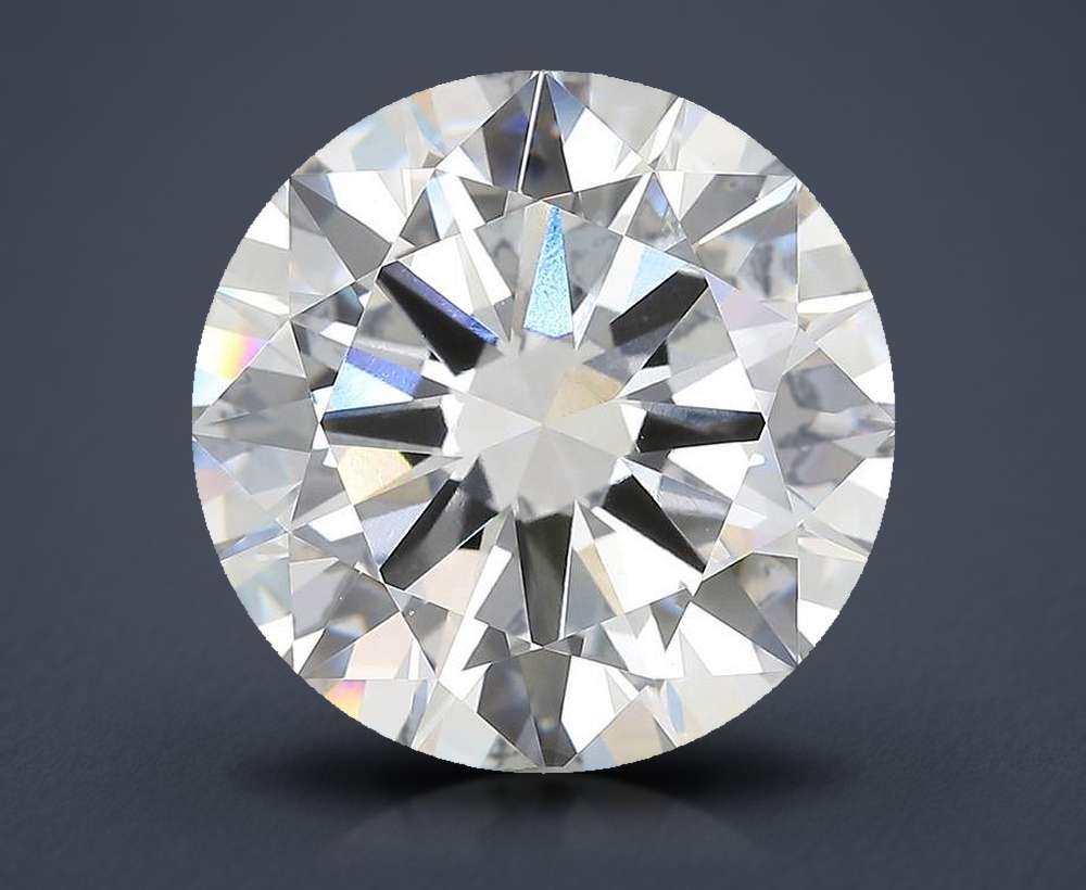 11.03ct E VVS2 Excellent Cut Round Lab Grown Diamond