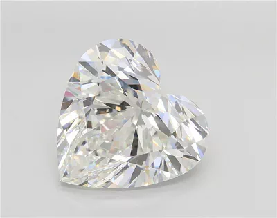 11.03ct F VVS2 Rare Carat Ideal Cut Heart Lab Grown Diamond