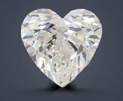 11.03ct F VVS2 Rare Carat Ideal Cut Heart Lab Grown Diamond