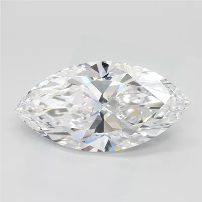 2.01ct D IF Rare Carat Ideal Cut Marquise Lab Grown Diamond