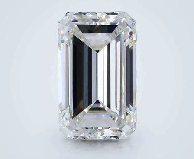 5.96ct J VS1 Very Good Cut Emerald Diamond