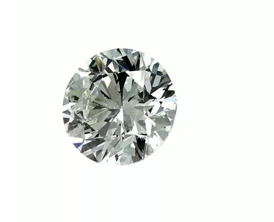 5.87ct I SI2 Rare Carat Ideal Cut Round Diamond