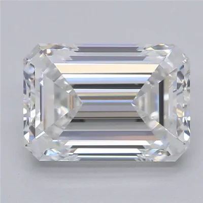 1.53ct E VVS2 Rare Carat Ideal Cut Emerald Lab Grown Diamond