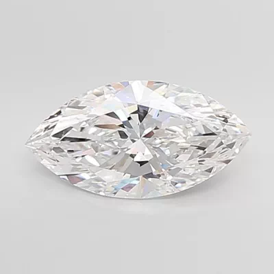 5.07ct E VVS2 Rare Carat Ideal Cut Marquise Lab Grown Diamond