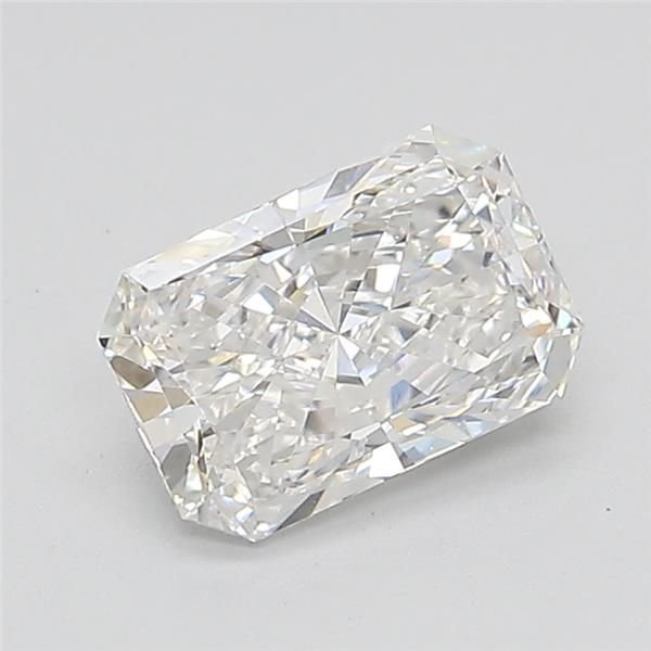 1.11ct D VVS2 Rare Carat Ideal Cut Radiant Lab Grown Diamond