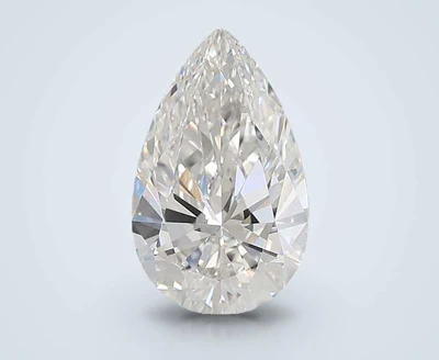 6.08ct F VVS2 Rare Carat Ideal Cut Pear Lab Grown Diamond