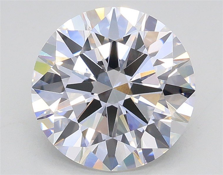 2.01ct D VVS2 Excellent Cut Round Lab Grown Diamond