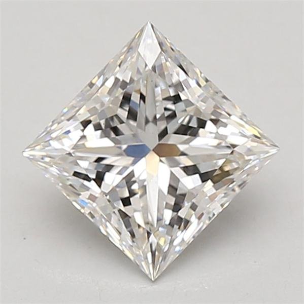 1.78ct E VS1 Rare Carat Ideal Cut Princess Lab Grown Diamond