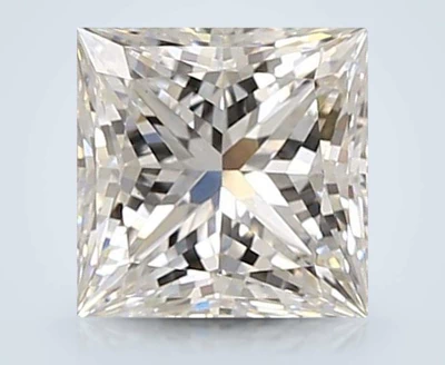 1.78ct E VS1 Rare Carat Ideal Cut Princess Lab Grown Diamond