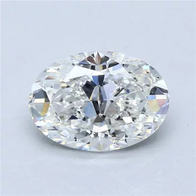 3.03ct G VS2 Rare Carat Ideal Cut Oval Diamond