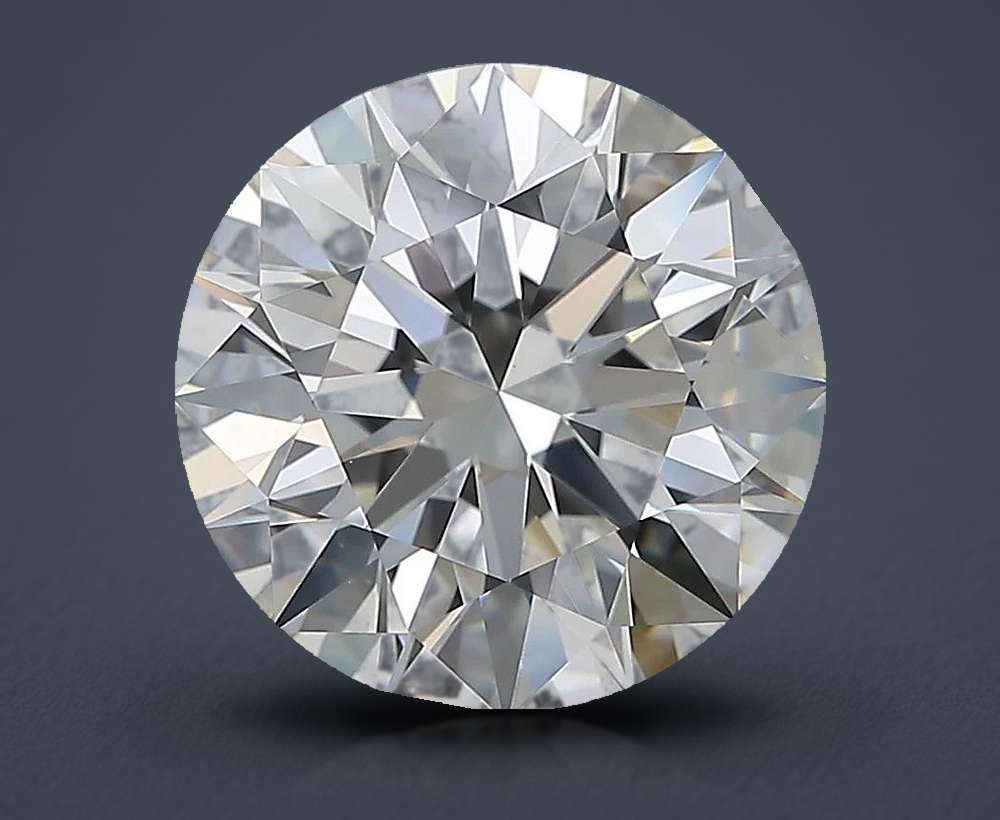 4.50ct J VS1 Rare Carat Ideal Cut Round Diamond