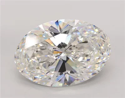 31.72ct F VS1 Rare Carat Ideal Cut Oval Lab Grown Diamond