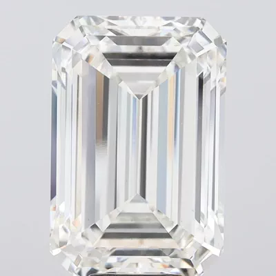 13.50ct F VS1 Rare Carat Ideal Cut Emerald Lab Grown Diamond