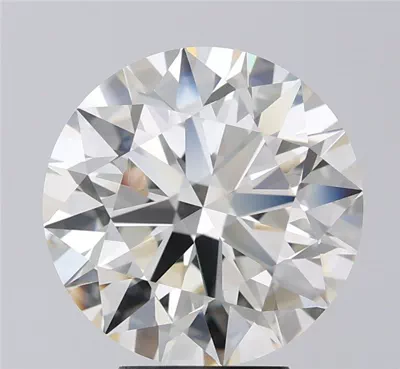 5.07ct J VVS2 Rare Carat Ideal Cut Round Diamond